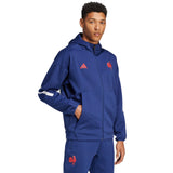 adidas France 2024/25 Full-Zip Rugby Travel Hoodie