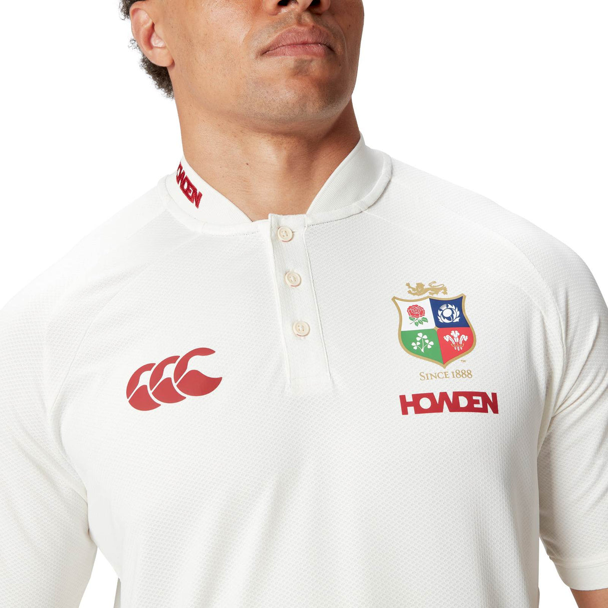 Canterbury British & Irish Lions Rugby 2024/25 Mens Short Sleeved Polo Shirt