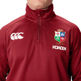 Canterbury British & Irish Lions Rugby 2024/25 Mens Half-Zip Fleece Top