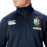 Canterbury British & Irish Lions Rugby 2024/25 Mens Half-Zip Fleece Top