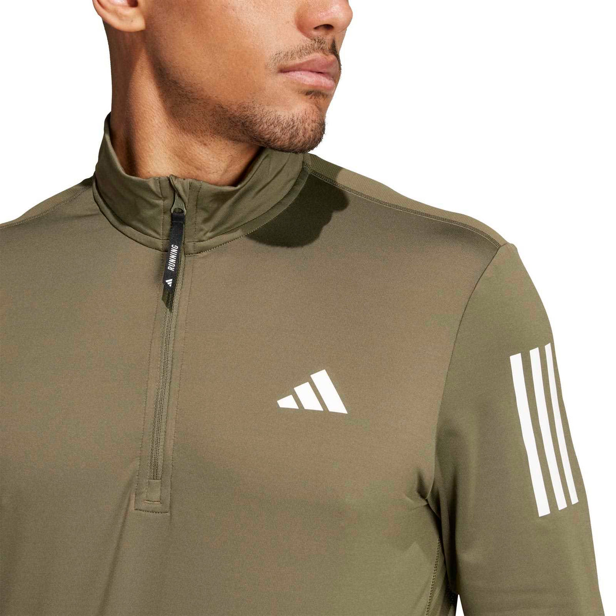 adidas Own The Run Mens Half-Zip Running Track Top