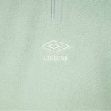 Umbro Relaxed Mens Half-Zip Polar Fleece