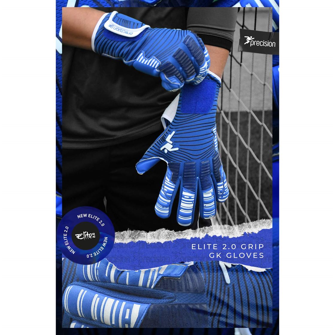 Precision Elite 2.0 Grip Goalkeeper Gloves