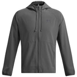 Under Armour Mens Full-Zip Windbreaker Hoodie