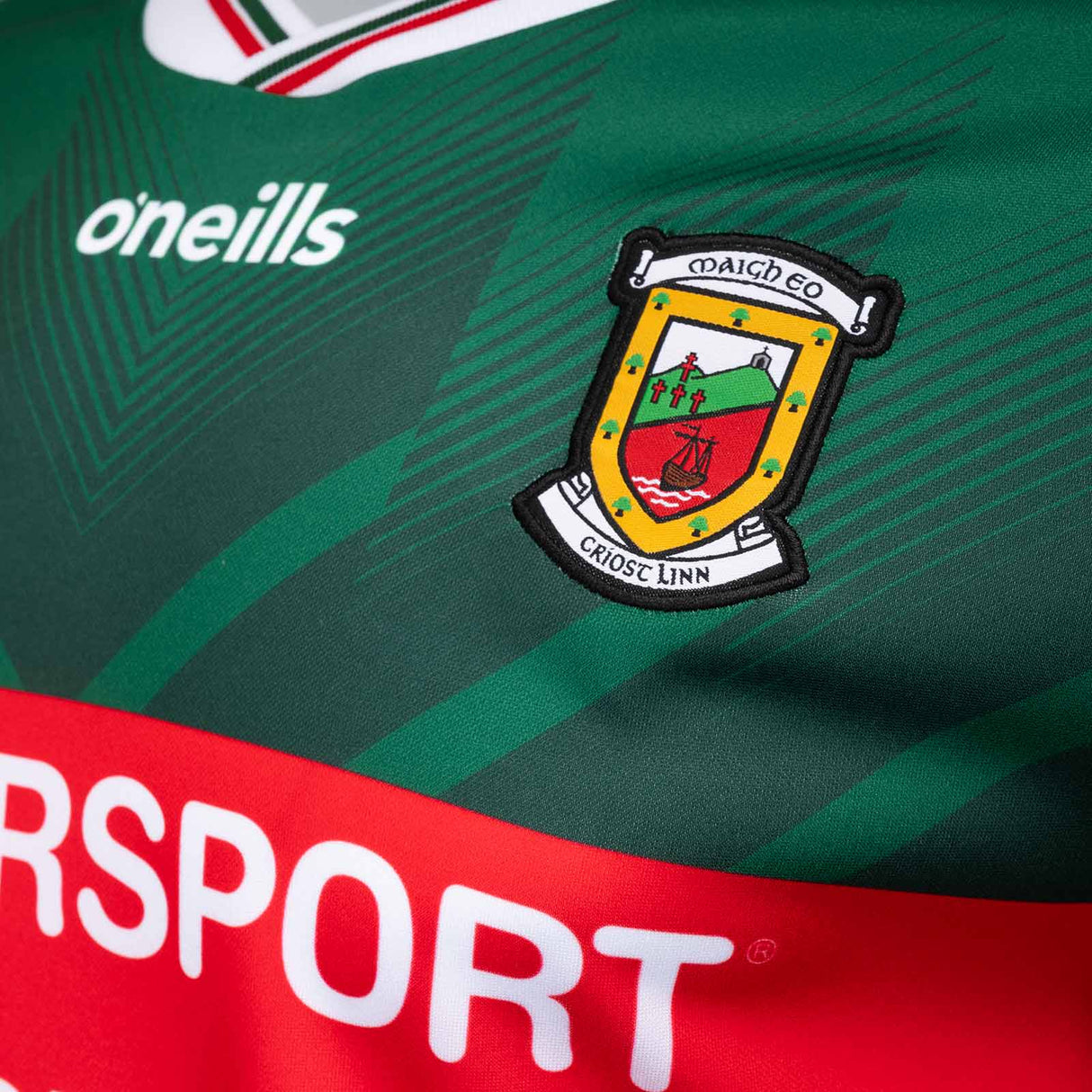 O'Neills Mayo GAA 2025 Home Jersey