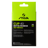 Stiga Table Tennis Ball Cup 40+ 12-pack