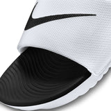 Nike Kawa Kids Slides White/Black