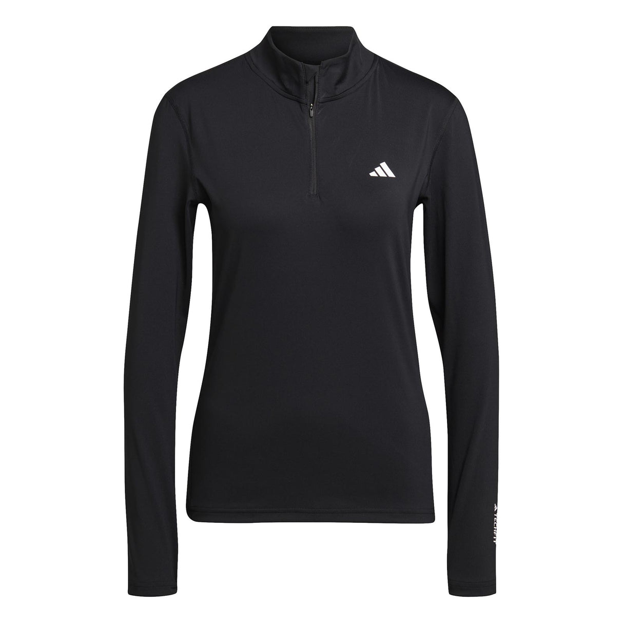 adidas Techfit Training Long-Sleeve Womens Quarter-Zip Top