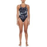 Nike Hydrastrong Multi Print Spiderback One Piece Swimsuit