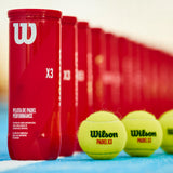 Wilson Padel X3 Balls - 3 Ball Can