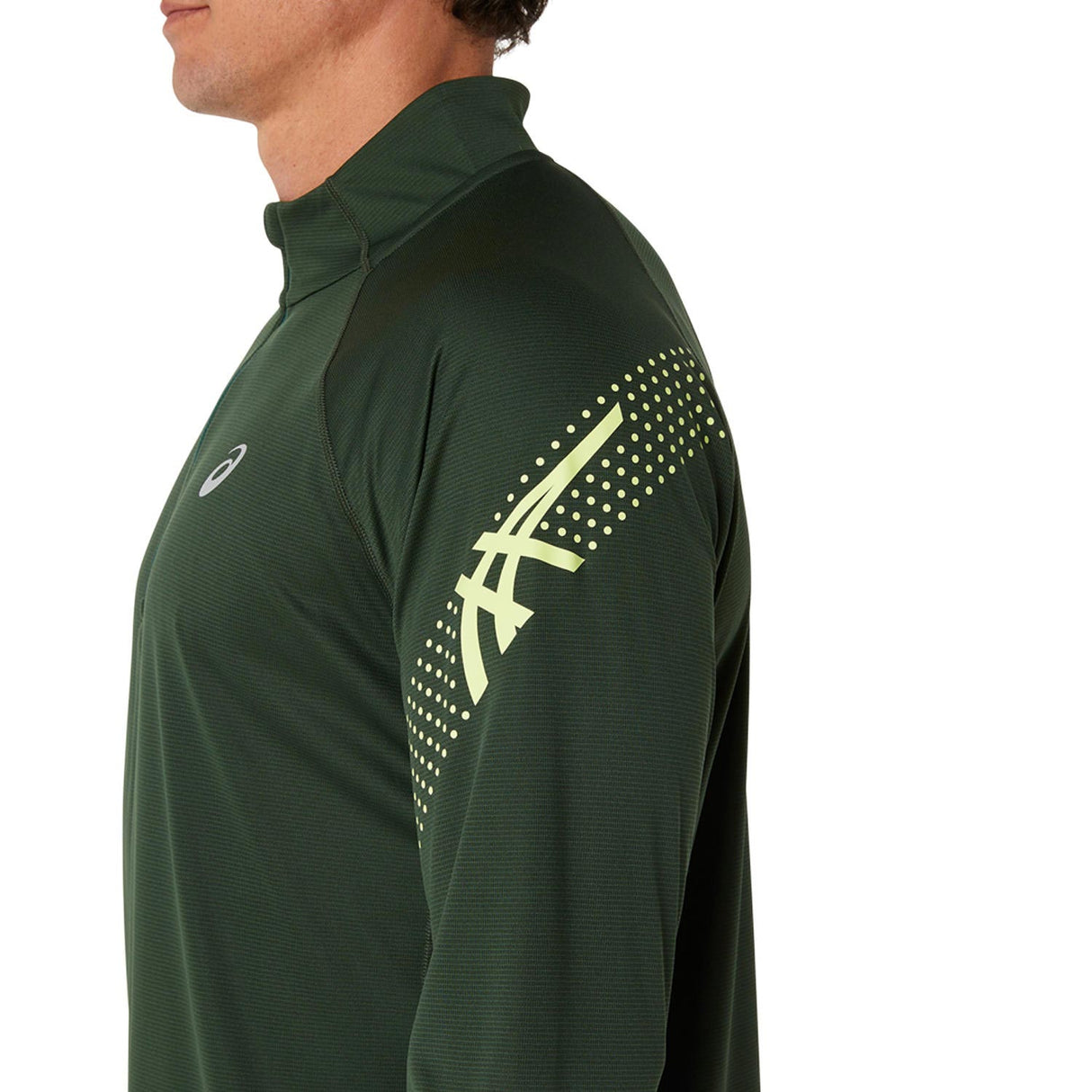 Asics Icon Long Sleeve Mens Half Zip Top