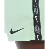 Nike Logo Tape 5in volley Mens Short Grn