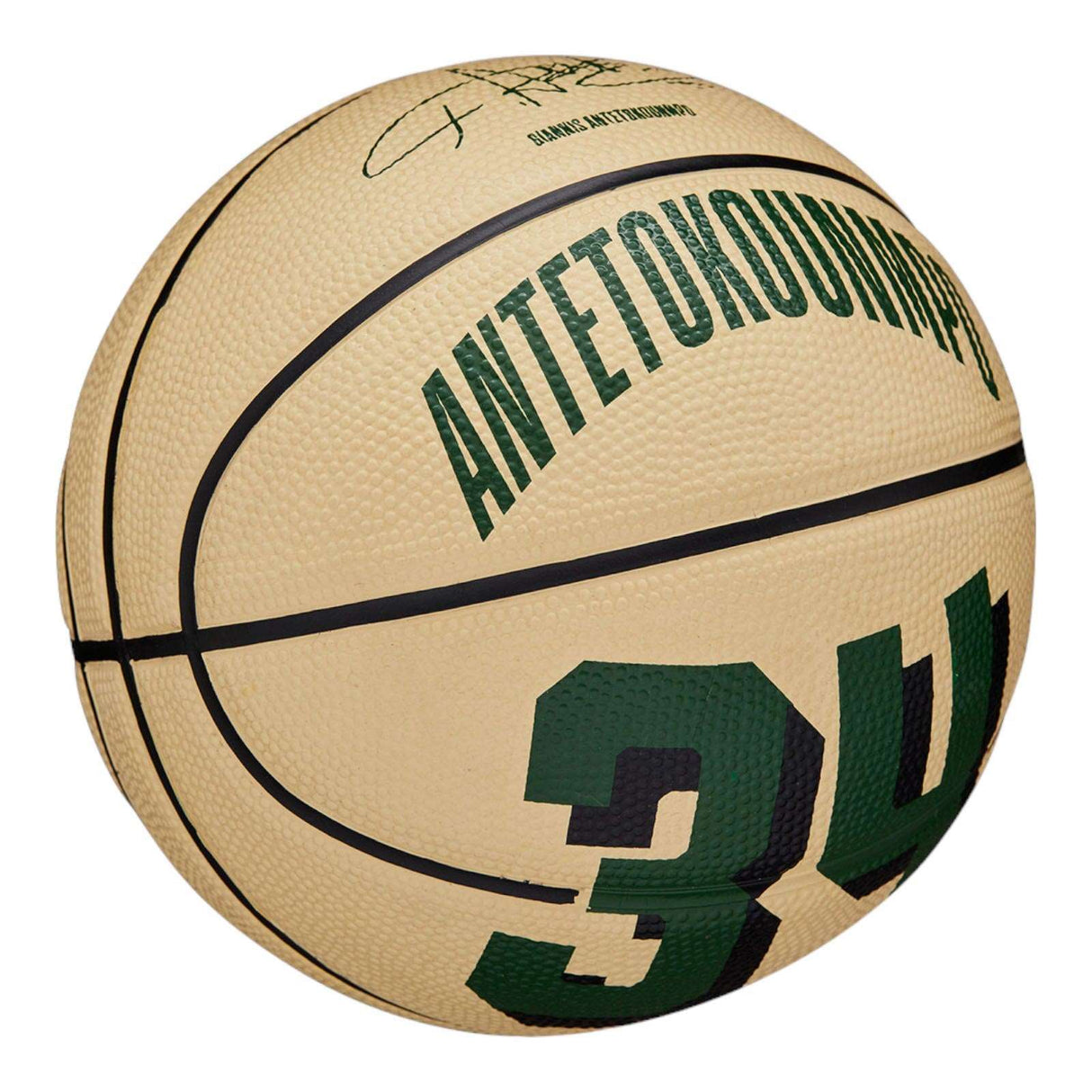 Wilson NBA Size 3 Player Icon Giannis Gre Mini Basketball