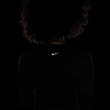 Nike One Fitted Womens Dri-FIT Long-Sleeve Top