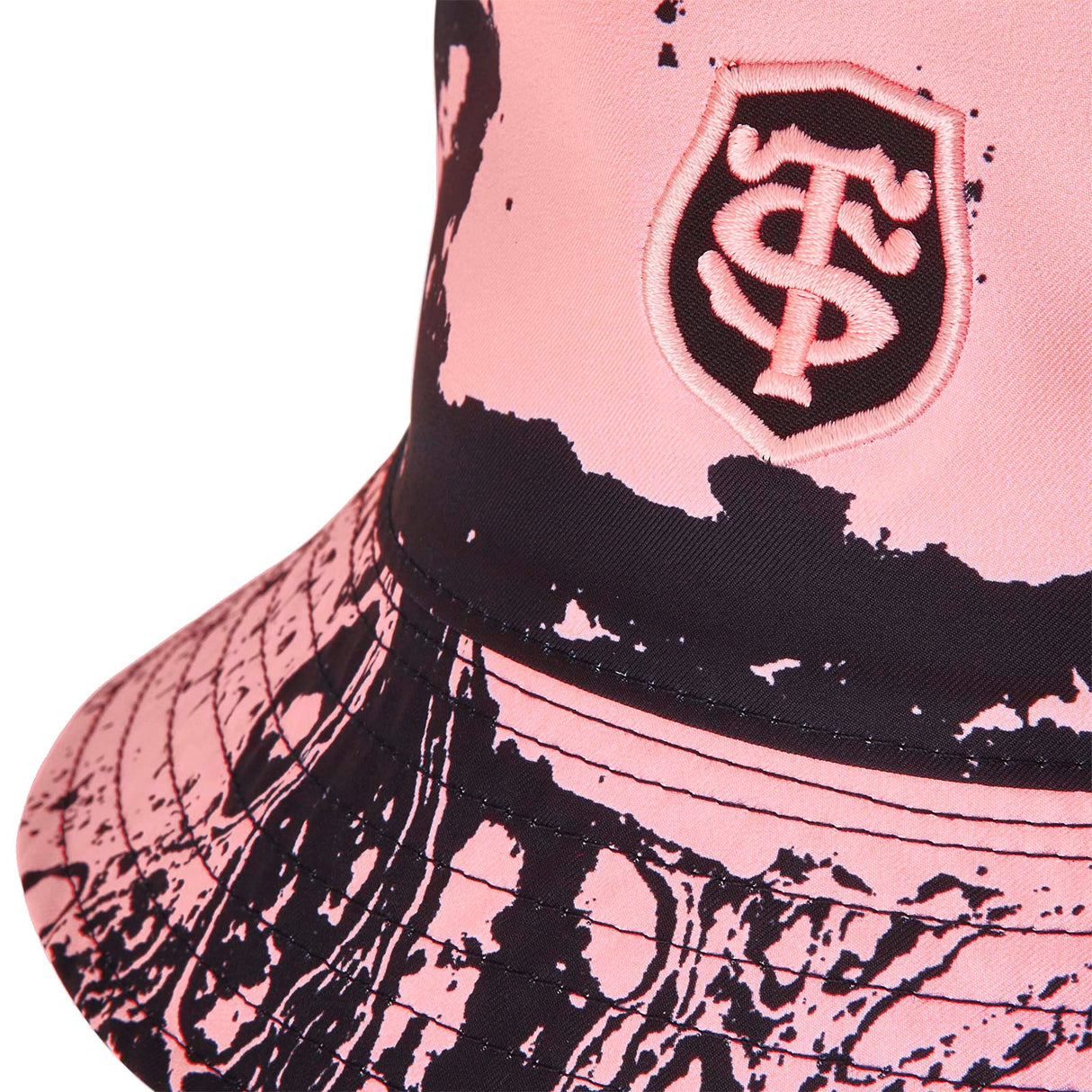 Nike Toulouse 2024 Reverse Bucket Hat Black / Pink Print