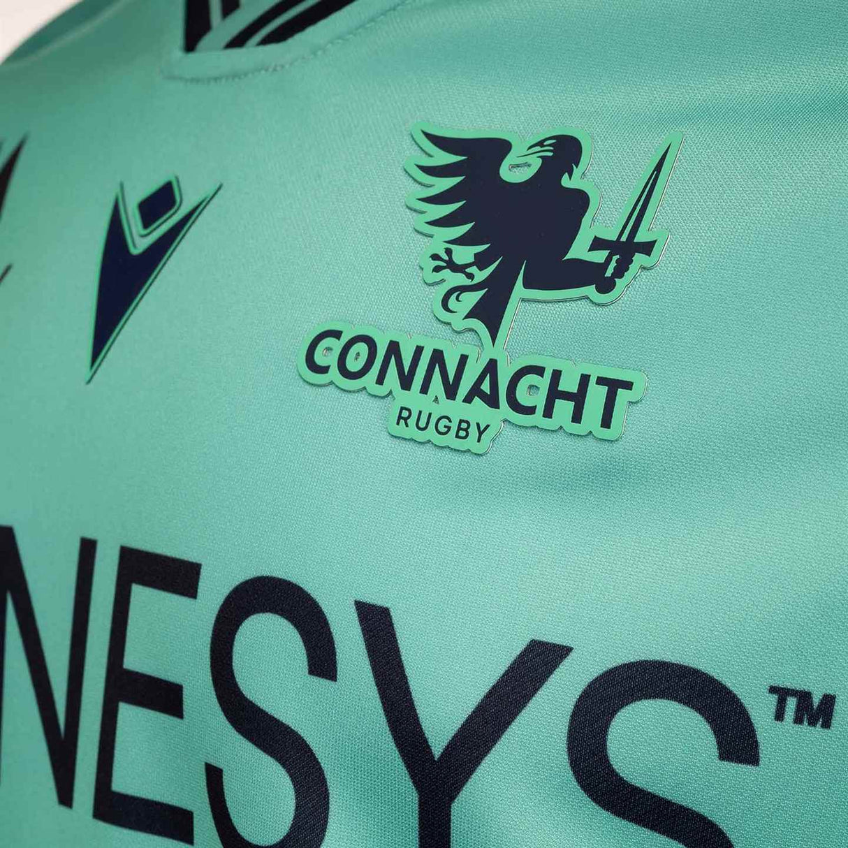 Macron Connacht Rugby 2024/25 Euro Short Sleeved Jersey