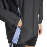 adidas All Blacks All Weather Zip-Up Hooded Jacket