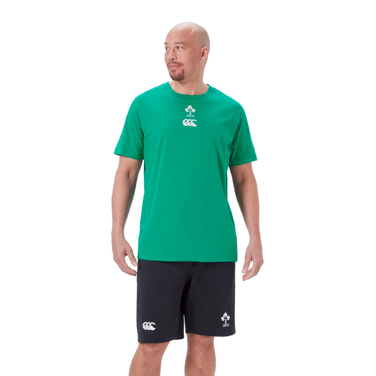 Canterbury IRFU Rugby Ireland 2024/25 Team Mens Cotton T-Shirt