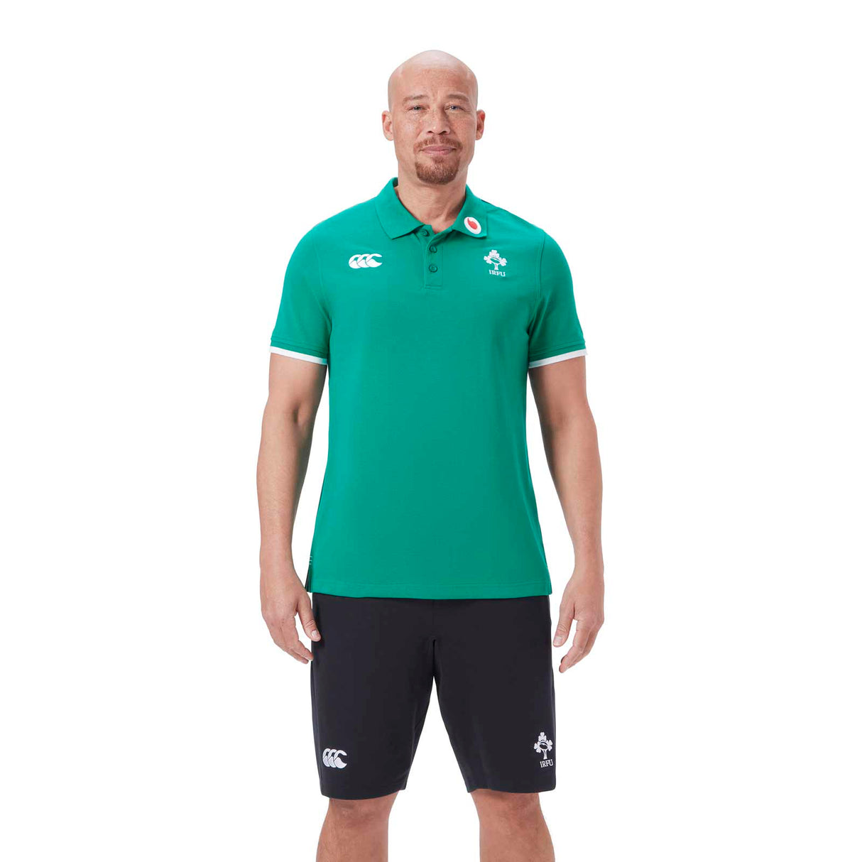 Canterbury IRFU Rugby Ireland 2024/25 Short Sleeved Polo Shirt