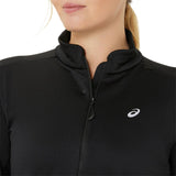 Asics Road Winter Womens 1/2 Zip Long Sleeved Mid Layer Top