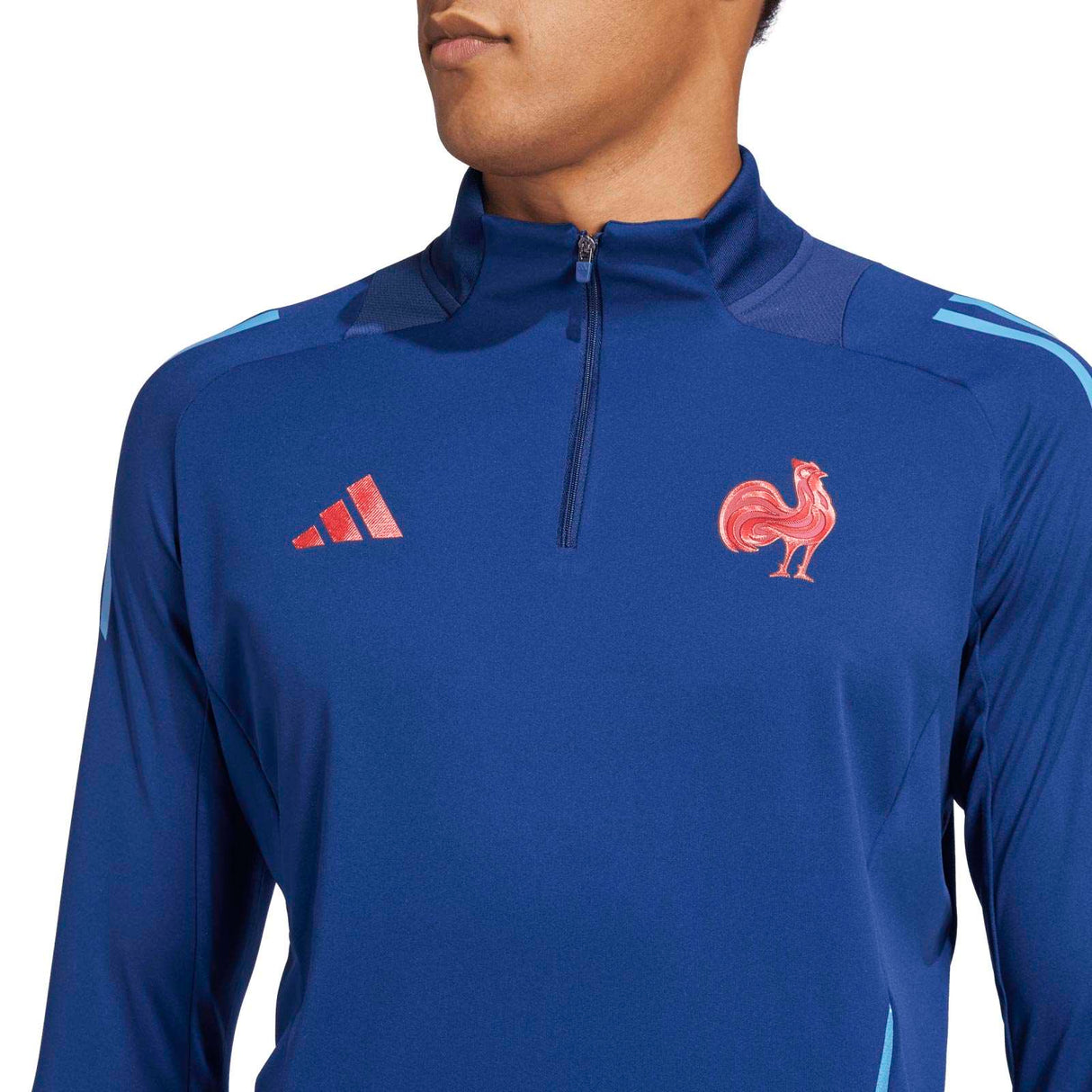 adidas France 2024/25 1/4 Zip Training Top