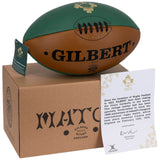 Gilbert IRFU Ireland Vintge Rugby 150th Leather Ball - Size 5