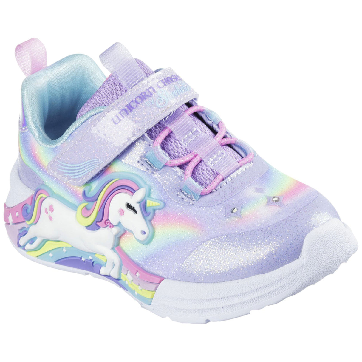 Skechers Girls Unicorn Chaser Pink