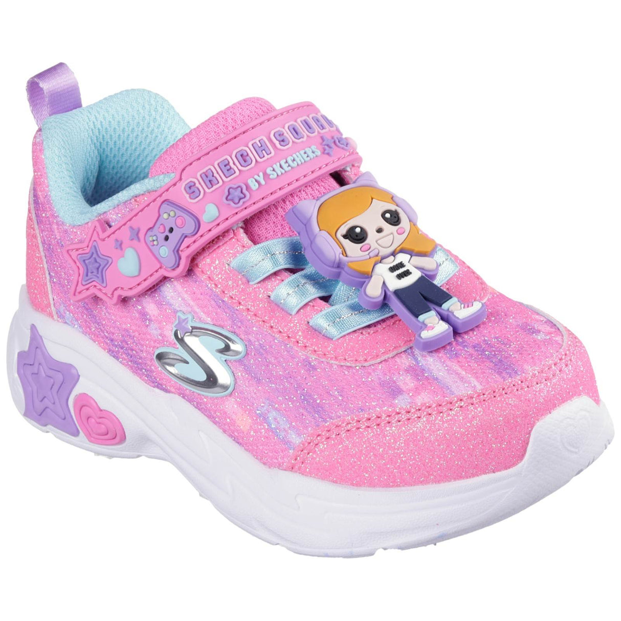 Skechers Snuggle Sneaks Skech Squad Girls Shoe