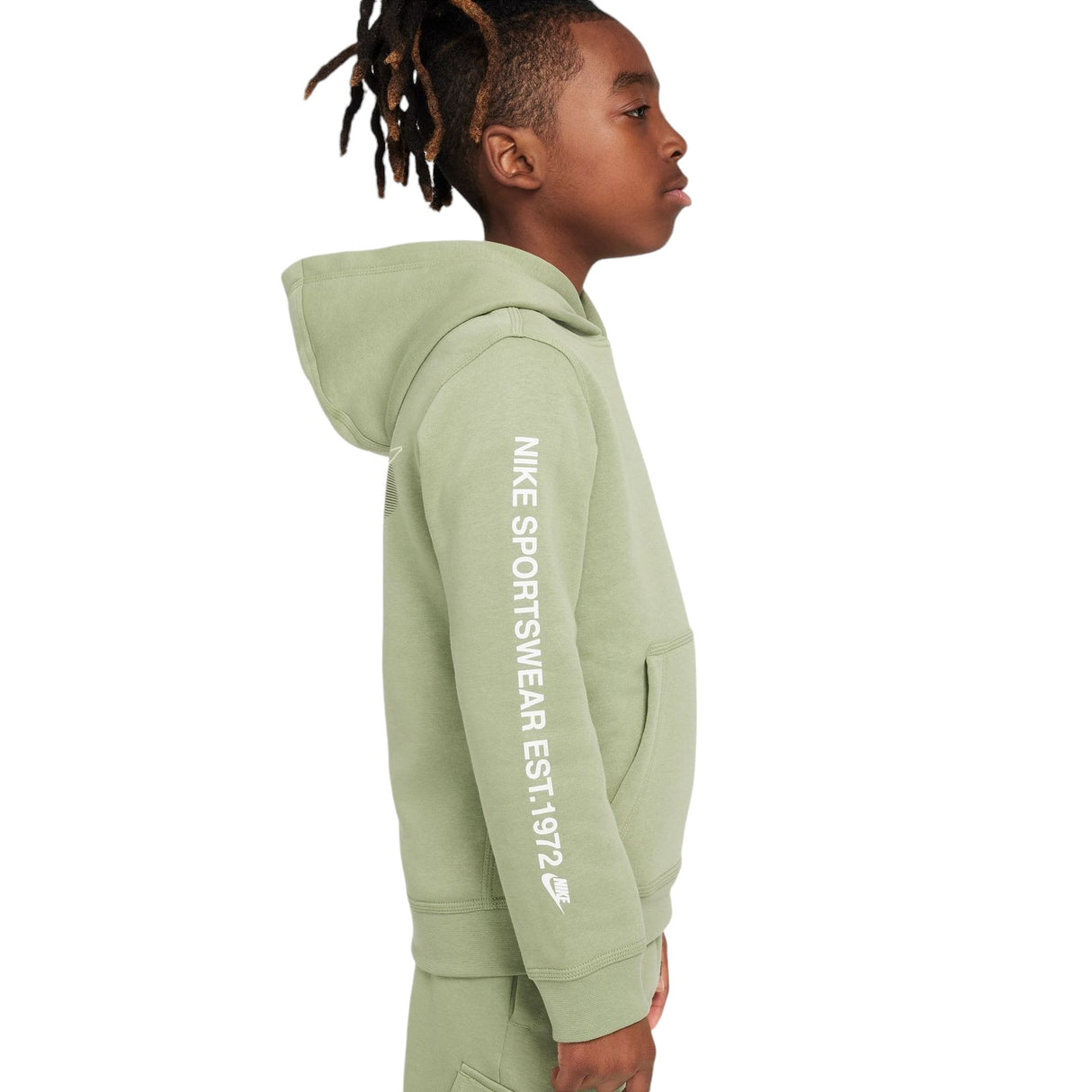 Nike Sportswear Standard Issue Kids Fleece Pullover Hoodie