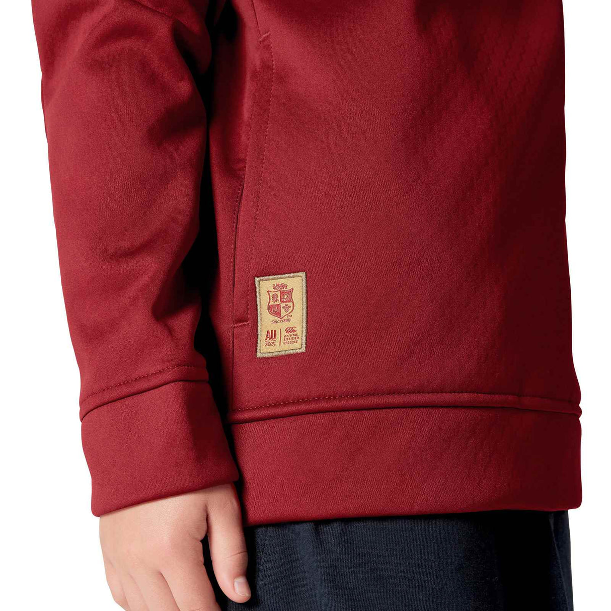 Canterbury British & Irish Lions Rugby 2024/25 Kids Half-Zip Fleece