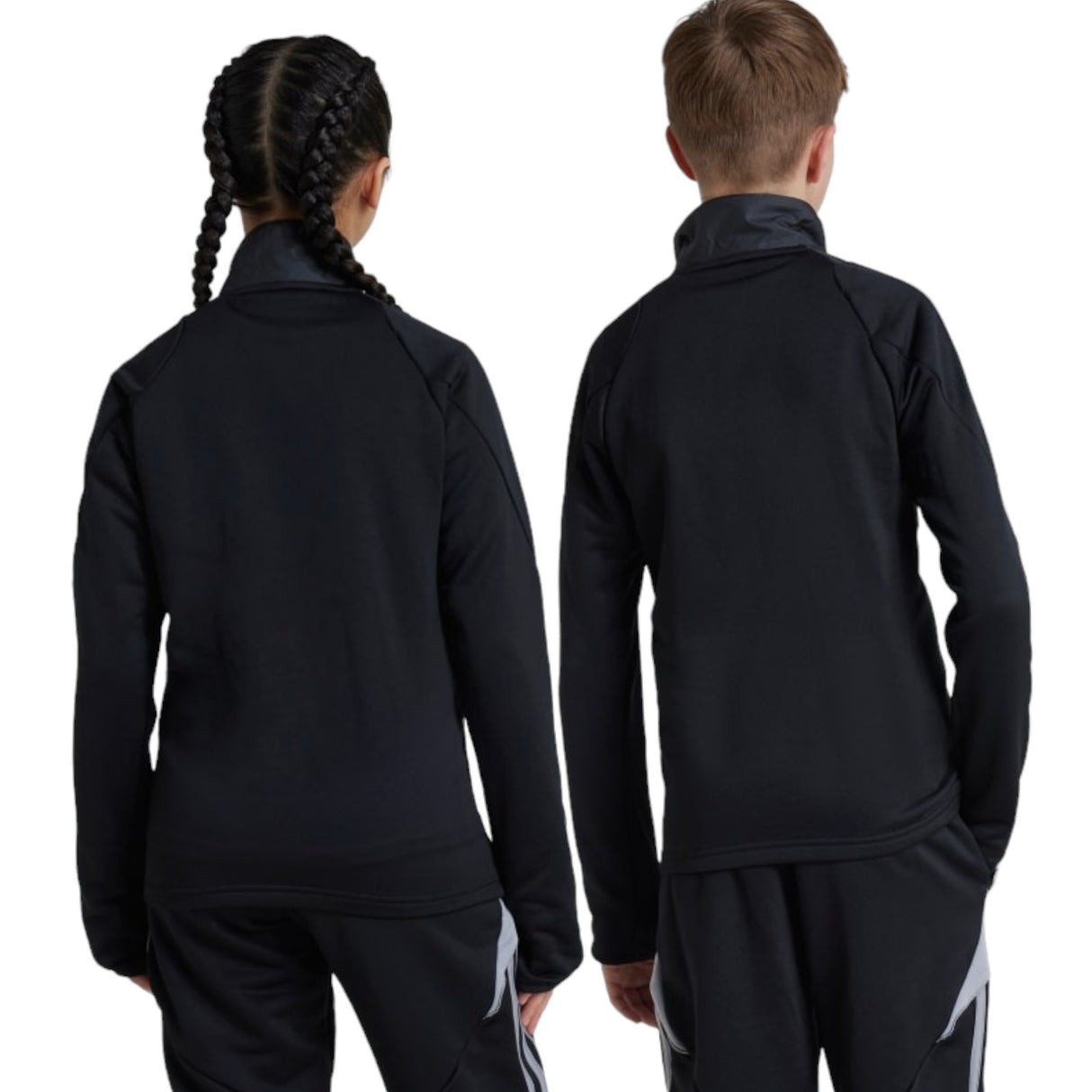 adidas Tiro 2024/25 Winterized Kids Quarter-Zip Football Training Top