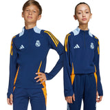 adidas Real Madrid 24 Kids Training Half Zip Top