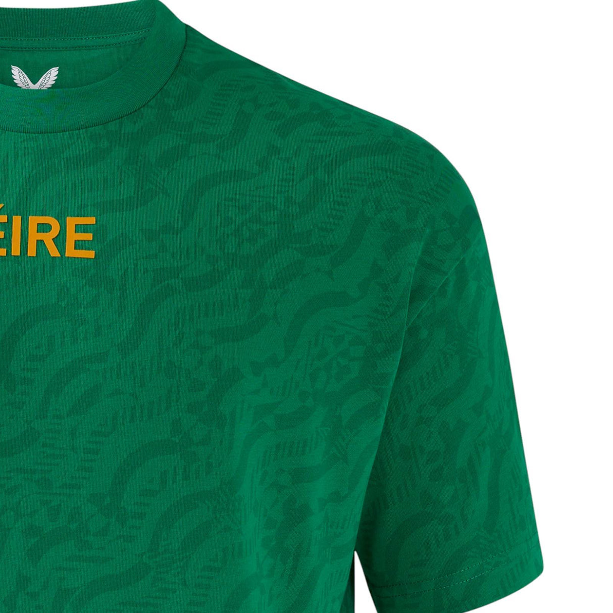 Castore FAI Ireland Football Mens Short Sleeved T-Shirt