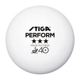 Stiga Perform 3-Star Table Tennis Ball, 6-pack