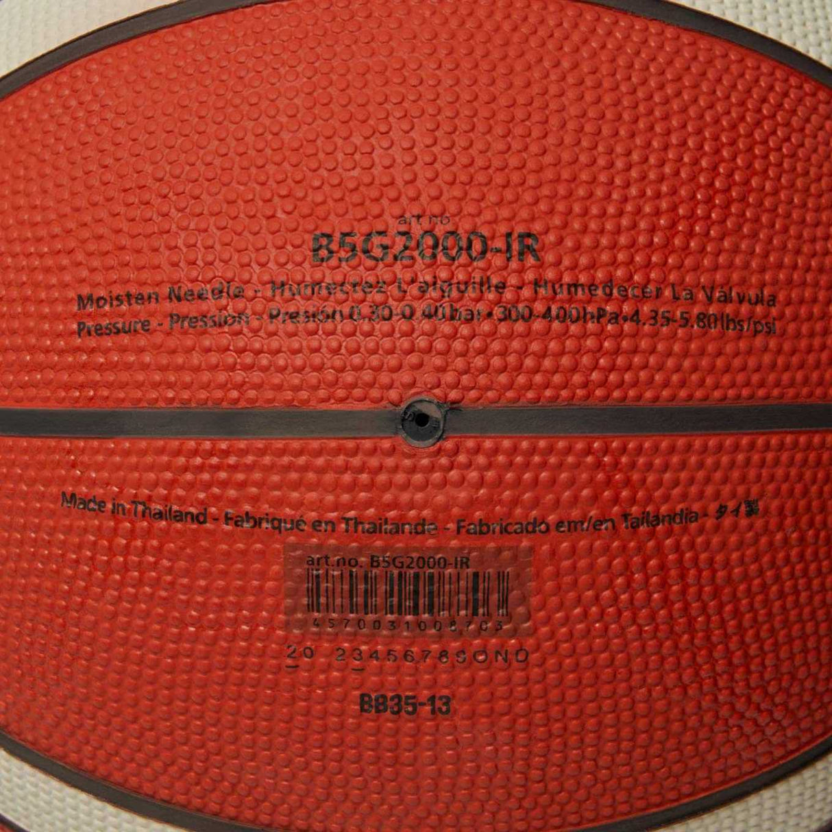 Molten Basketball Ireland Outdoor Basketball - Size 5