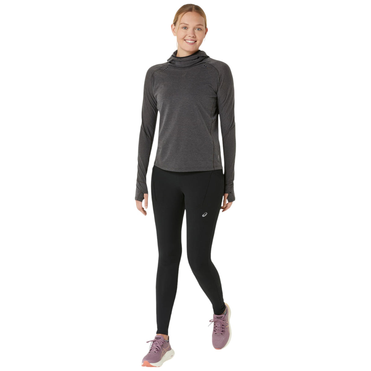 Asics Road Winter Womens High Waist Full-Length Legging