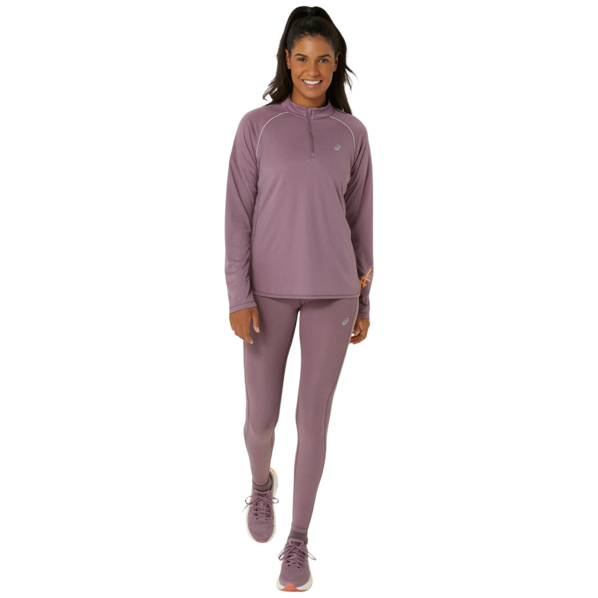 ASICS Icon Womens Long Sleeve Half-Zip