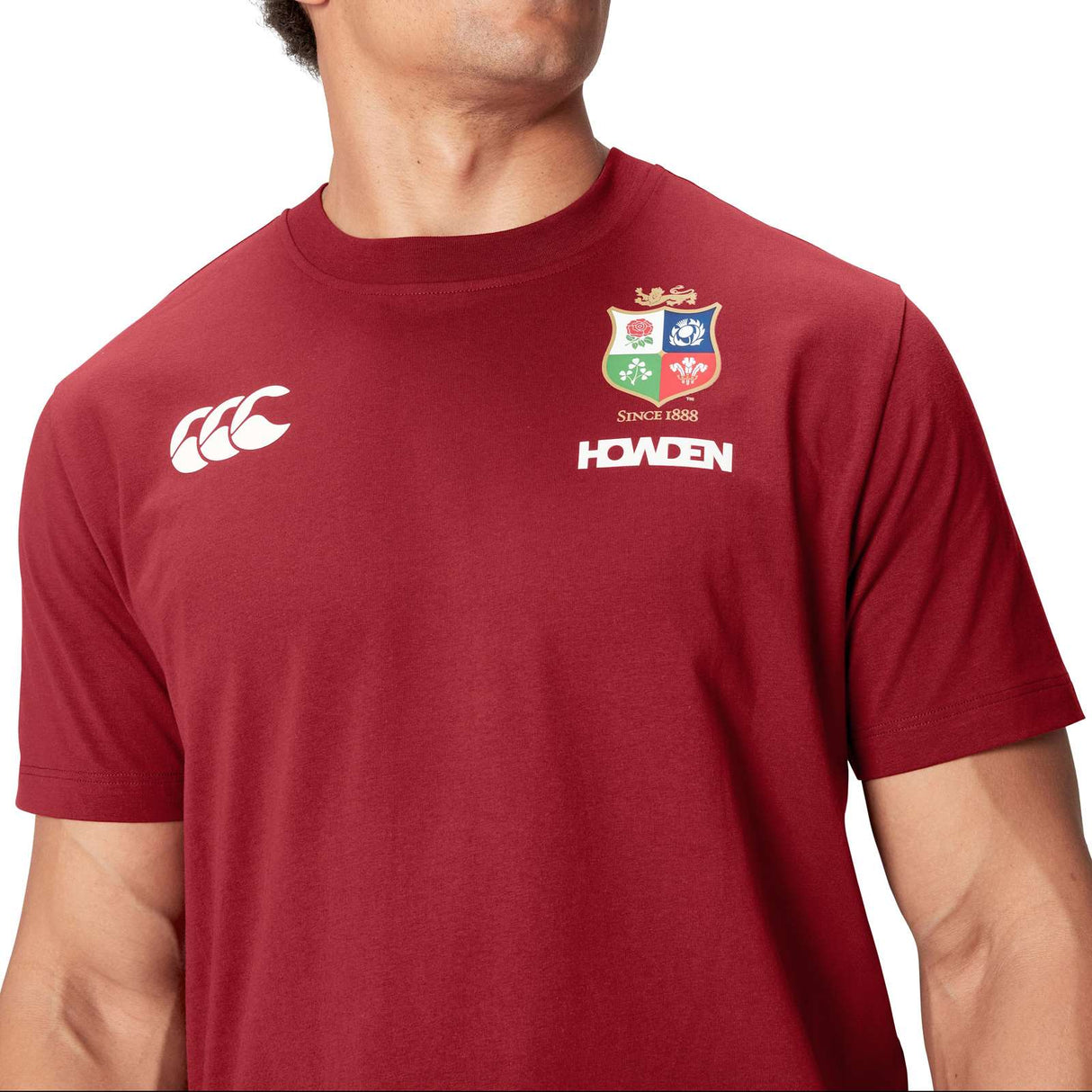 Canterbury British & Irish Lions Rugby 2024/25 Mens Short Sleeved Jersey T-Shirt