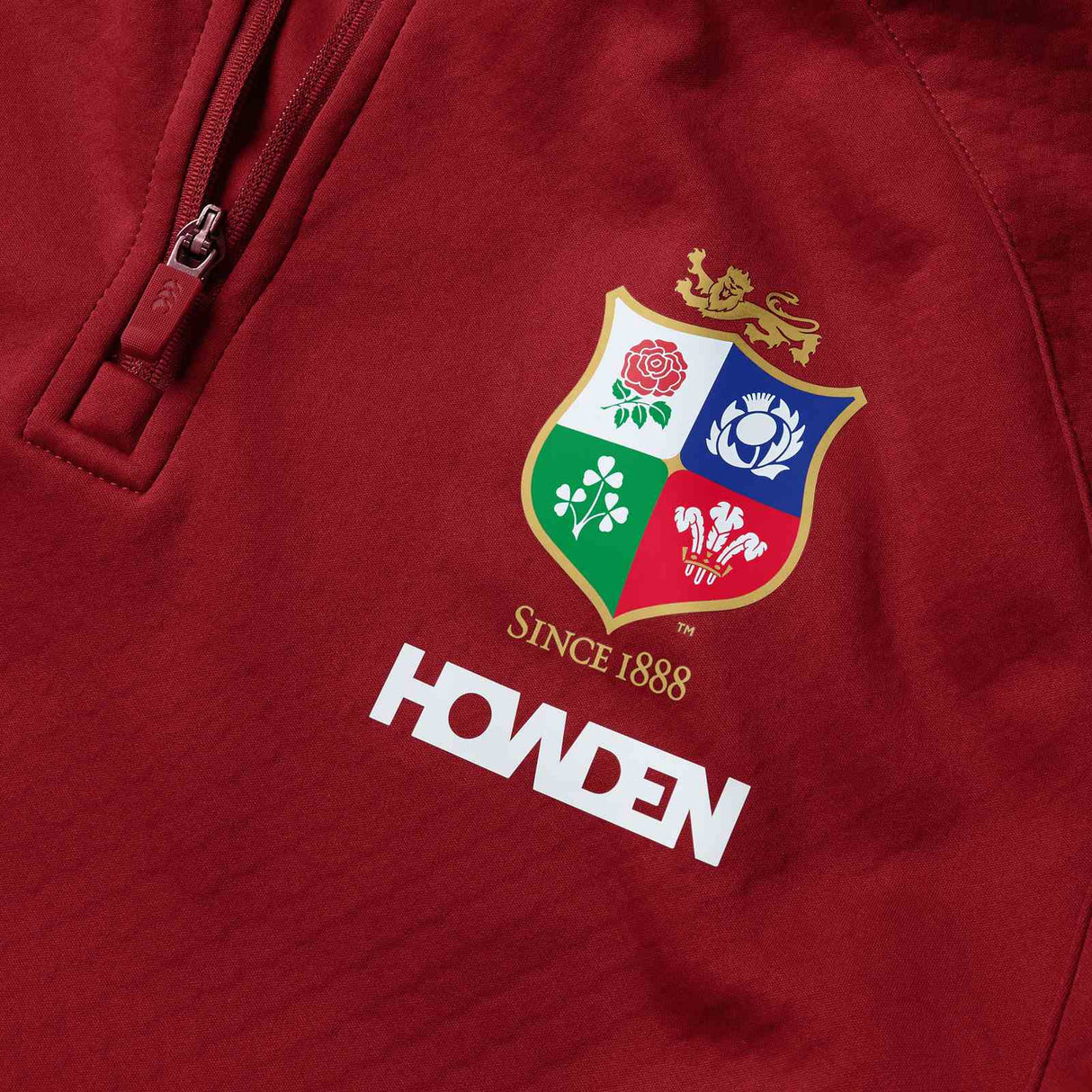 Canterbury British & Irish Lions Rugby 2024/25 Mens Half-Zip Fleece Top