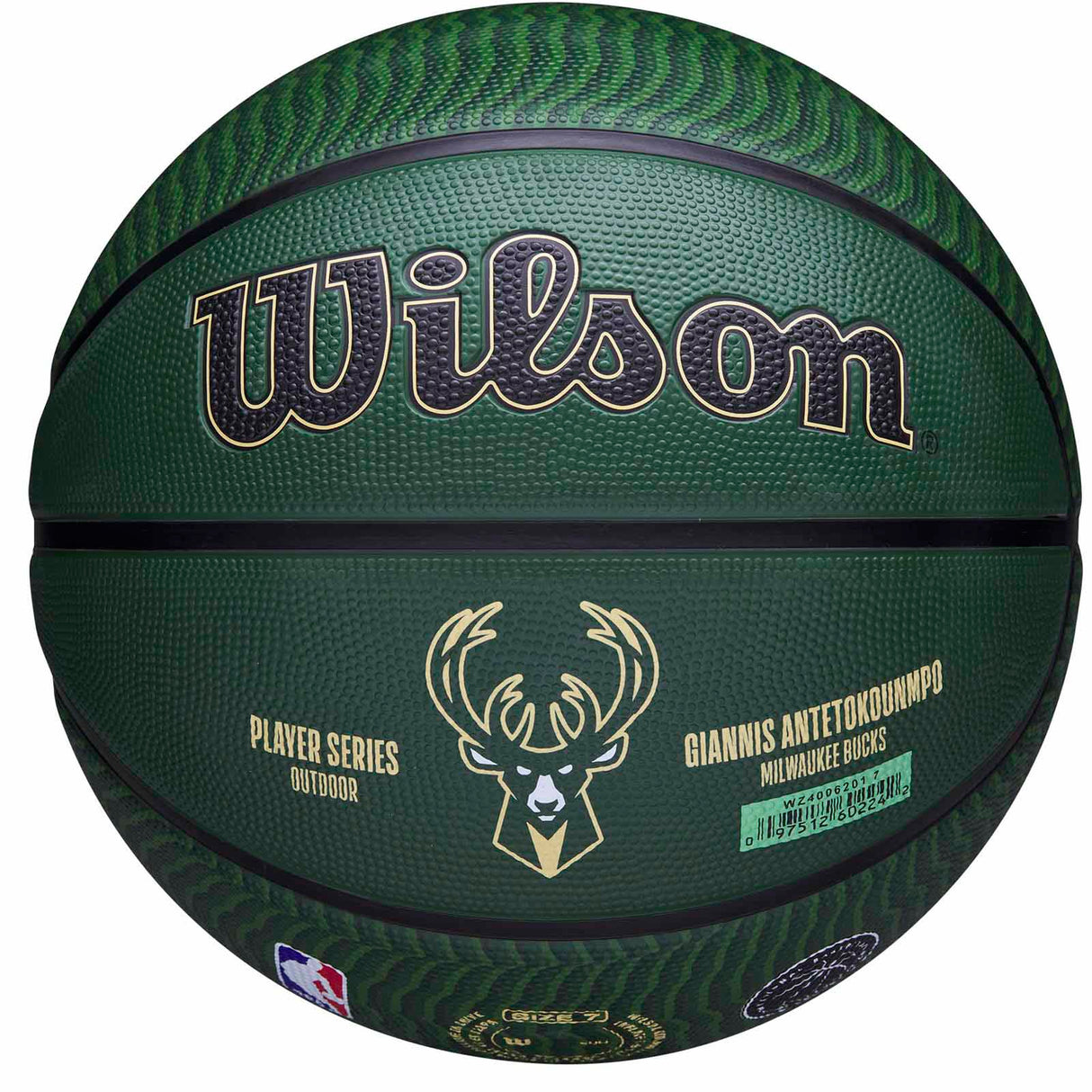 Wilson NBA Giannis Outdoor Basketball - Size 7