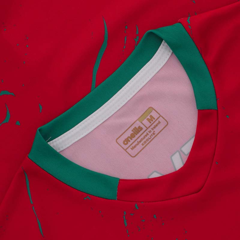 O'Neills Mayo GAA 2024 Short Sleeve Kids Training Top