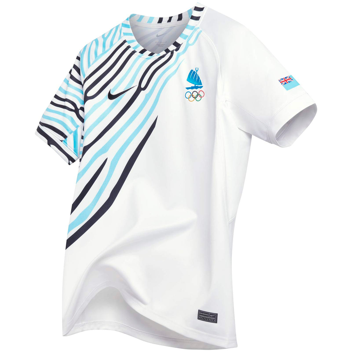 Nike Fiji Olympic 7's 2024 Home Jersey