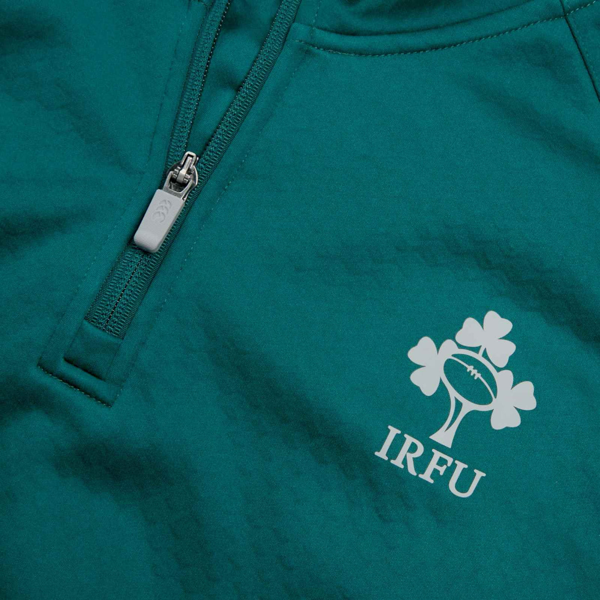 Canterbury IRFU Rugby Ireland 2024/25 Long Sleeved Half-Zip Training Top