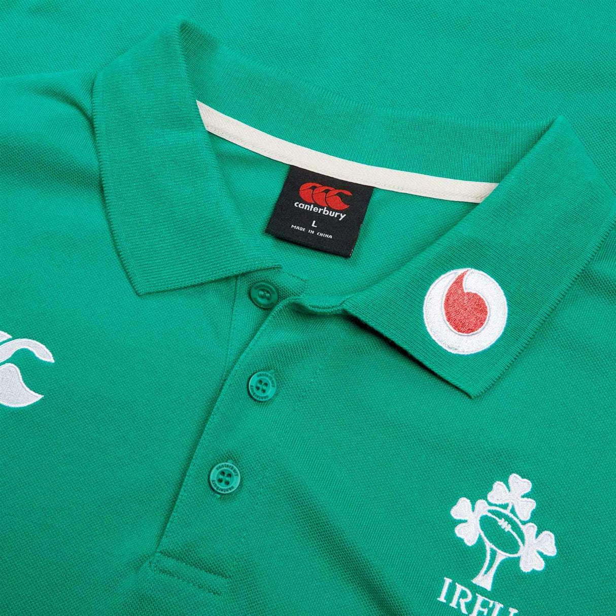 Canterbury IRFU Rugby Ireland 2024/25 Short Sleeved Polo Shirt