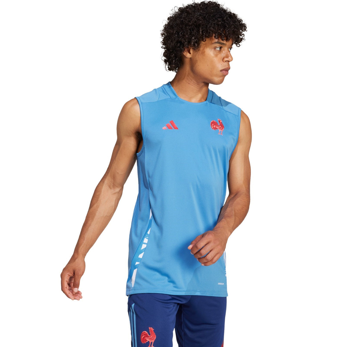 adidas France 2024/25 Rugby Training Singlet