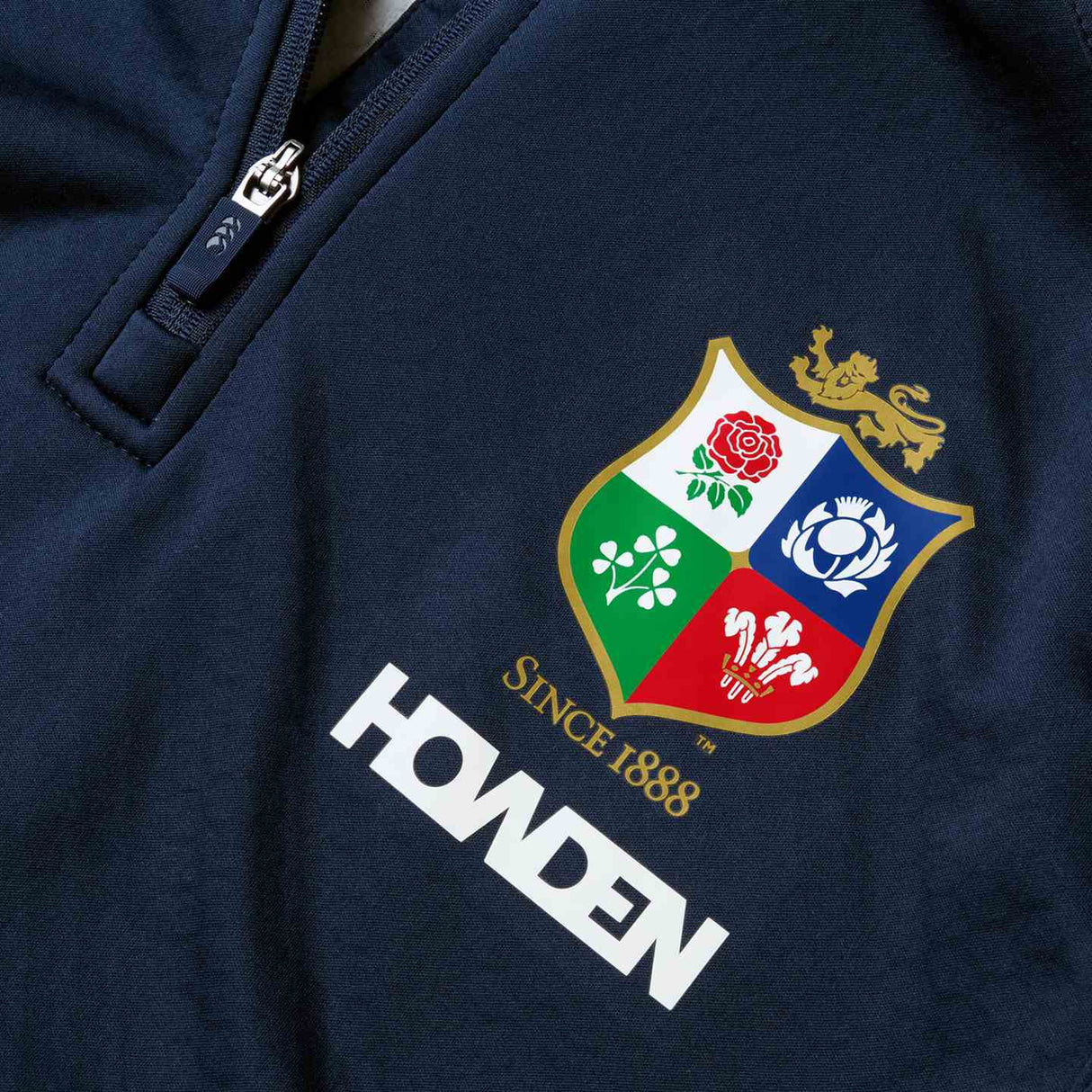 Canterbury British & Irish Lions Rugby 2024/25 Mens Half-Zip Fleece Top