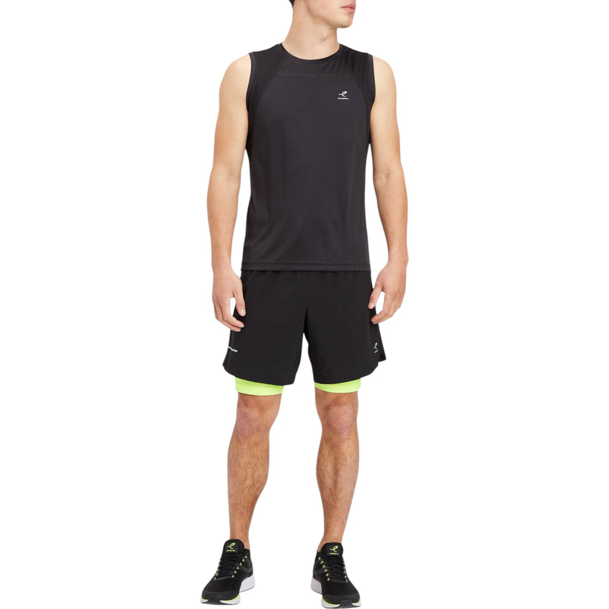 ENERGETICS Ikaros SL M Tee BLACK