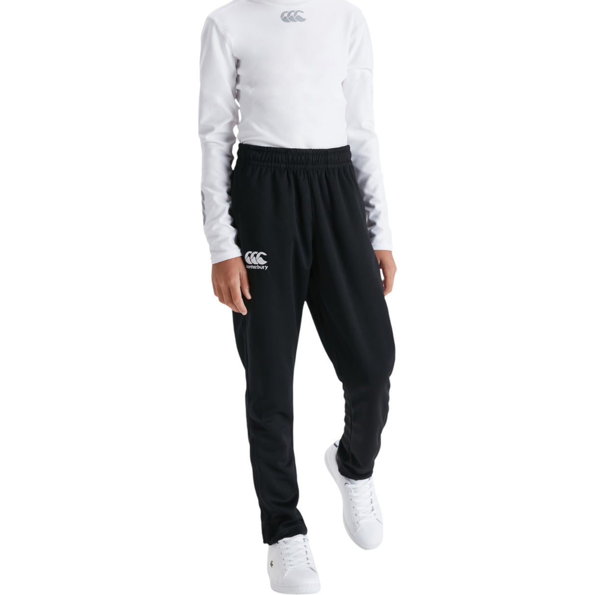 Canterbury Stretch Tapered Polyknit Kids Training Pants