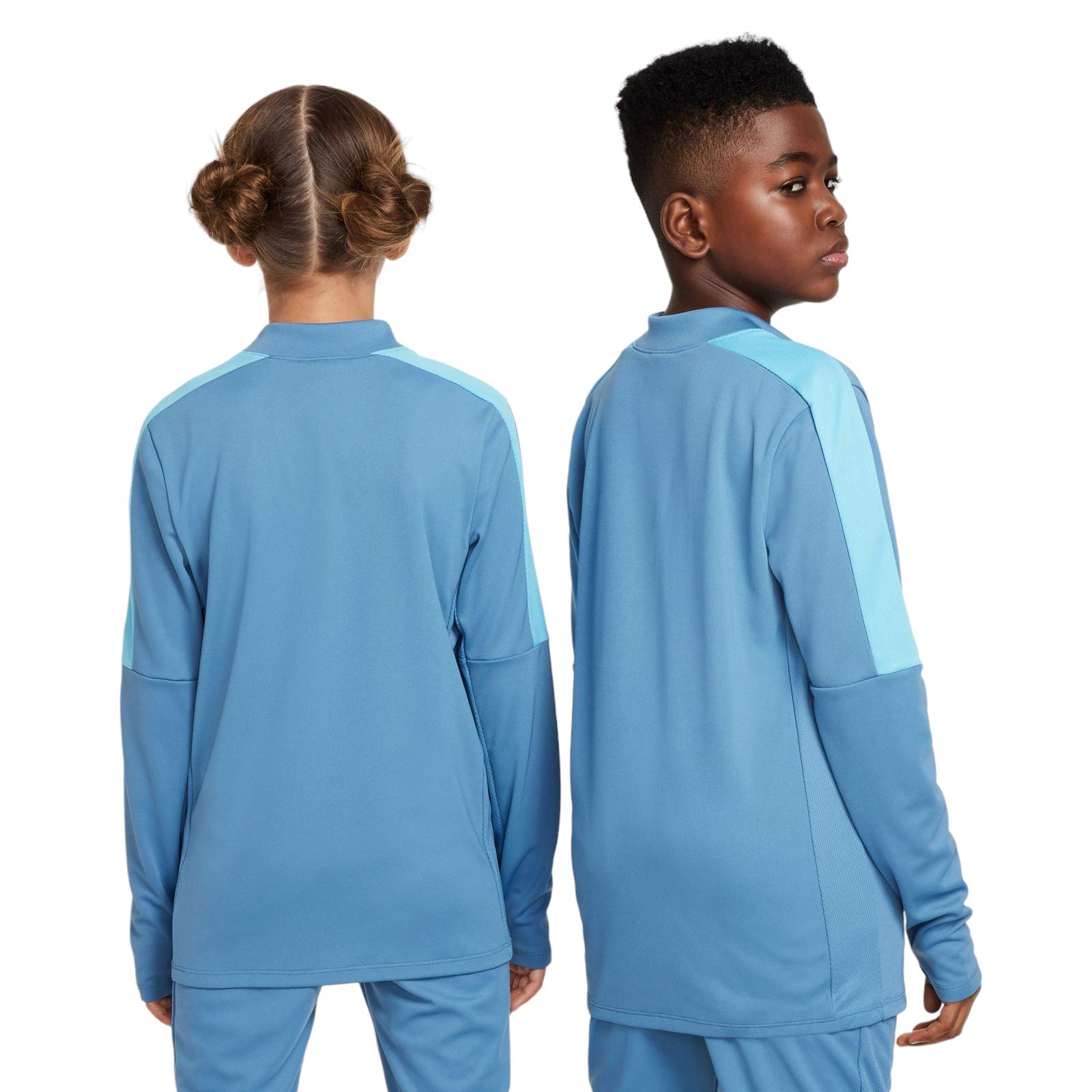 Nike Boys Dri FIT Academy23 1 2 ZIP Blue