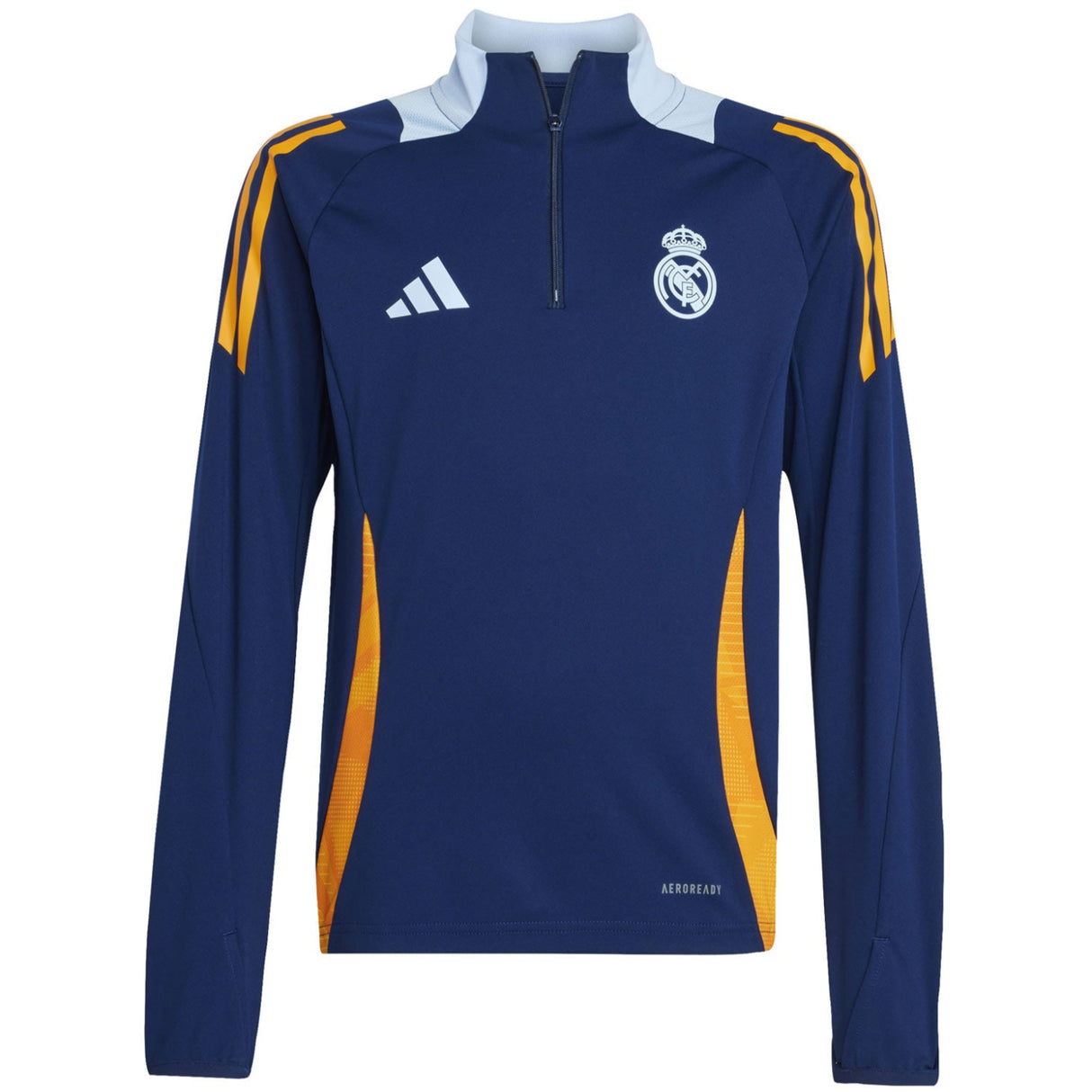 adidas Real Madrid 24 Kids Training Half Zip Top